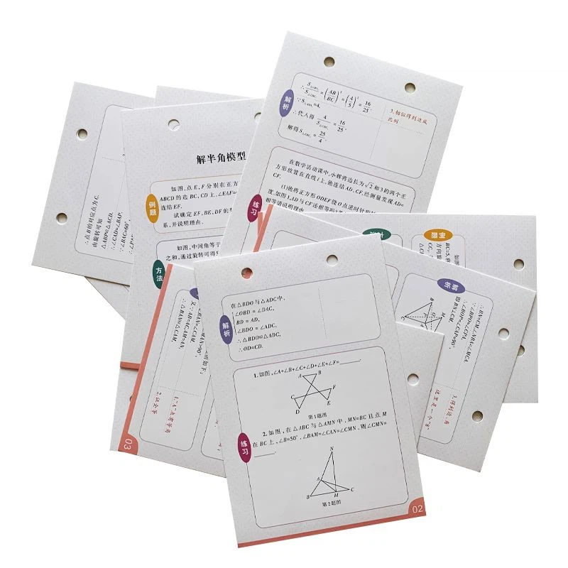 Math Learning Cards factory