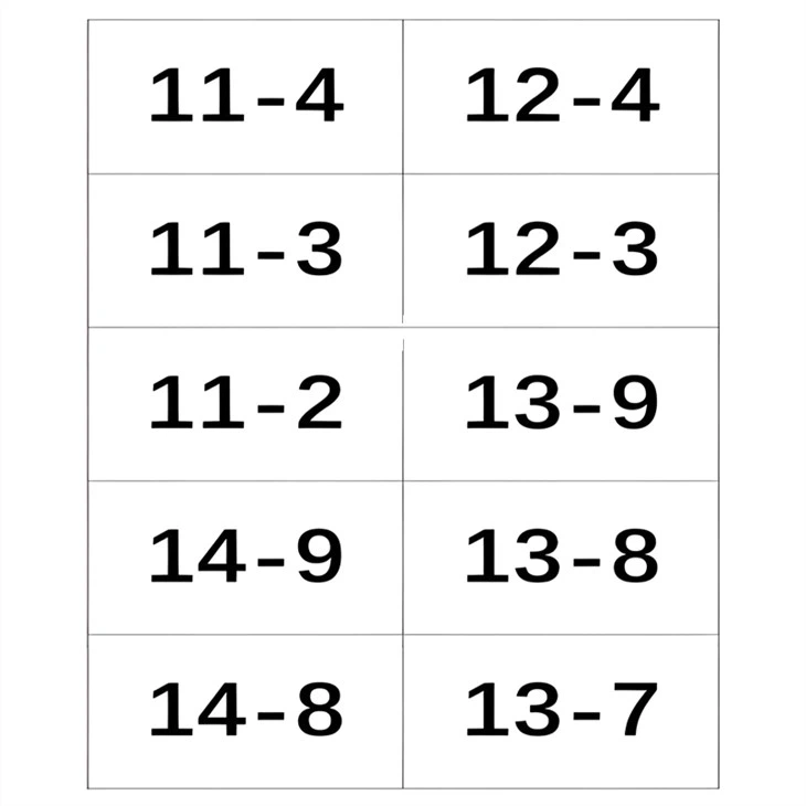 Kartu Matematika Mental